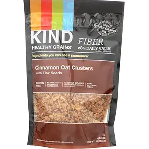 Cinnamon Oat Clusters With Flax Seeds Granola, 11 OZ