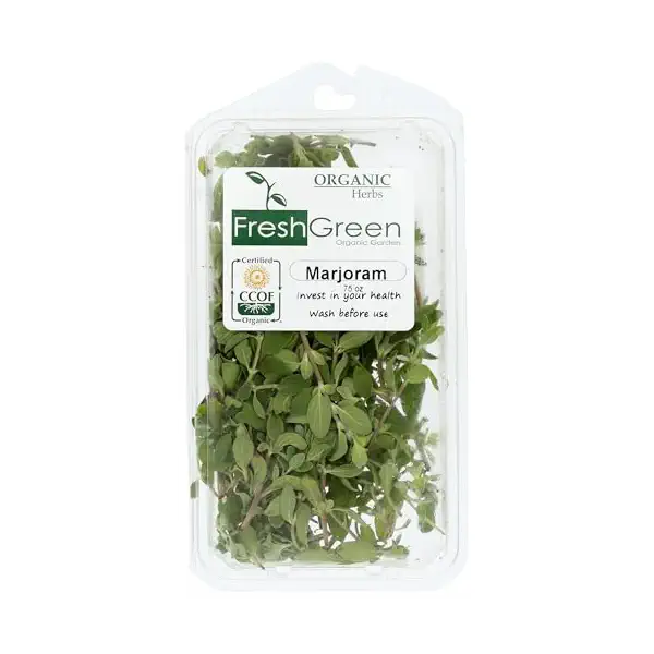 Organic Marjoram Herbs 1