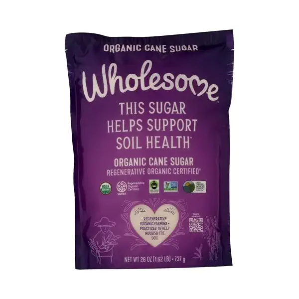 Organic Regenerative Cane Sugar, 26 OZ 1