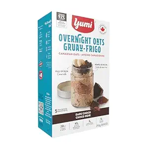 Organic Dark ChocolaTE Overnight Oats, 250 GR