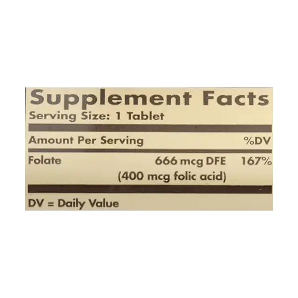 Folic Acid 400mcg, 100 CT 3