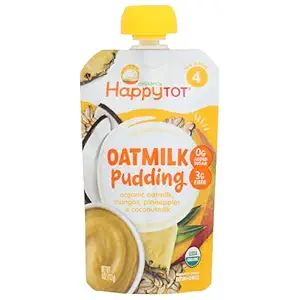 Organic Mango Pineapple Oatmilk Pudding, 4 OZ