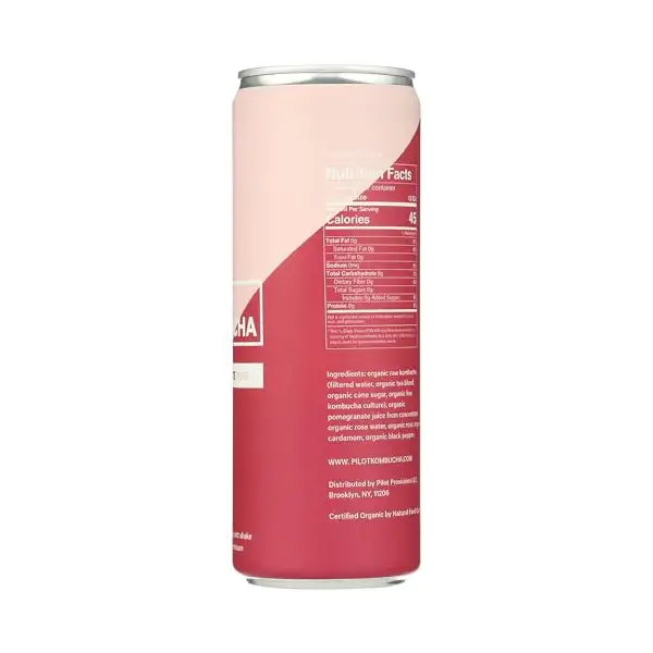 Pomegranate Rose Kombucha 5