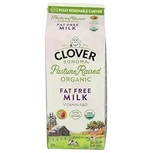 Organic Fat Free Milk, 64 FZ