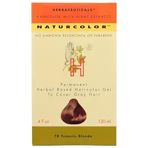 7R Turmeric Blonde Hair Color, 4 FZ