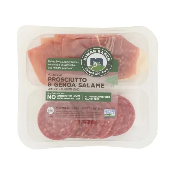 Prosciutto, Genoa Salame Snack Pack 1