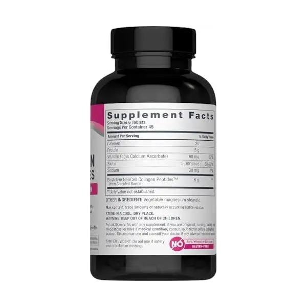 Super Collagen + C + Biotin 270 Count, 270 CT 3