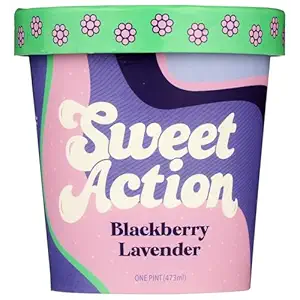 Blackberry Lavender Ice Cream, 1 PT