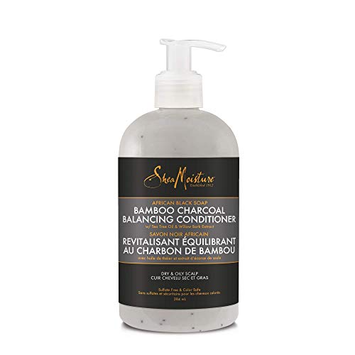 African Black Soap Bamboo Charcoal Conditioner, 13 FZ at