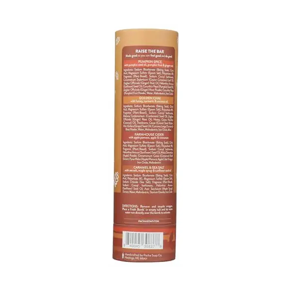 Pacha Peaces Fall Froth Bomb Collection, 8 OZ 2