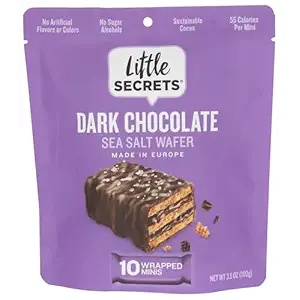 Dark Chocolate with Sea Salt Mini Crispy Wafers, 3.5 OZ