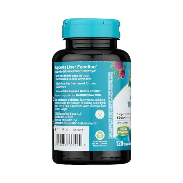 Milk Thistle Capsules, 120 CT 4