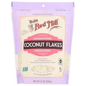 Unsweetened Coconut Flakes, 10 OZ