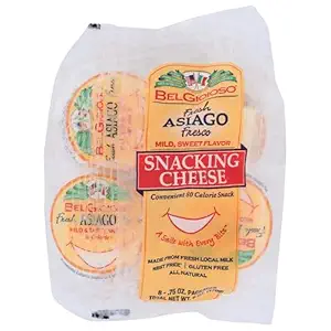 Fresh Asiago Snacking Cheese 8 Count, 6 OZ