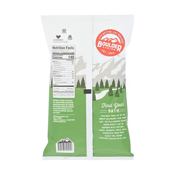 Avocado Oil Malt Vinegar Sea Salt Potato Chips, 5.25 OZ 2