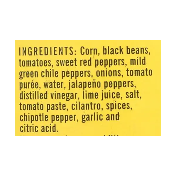 Corn Black Bean Red Pepper Salsa, Medium 4