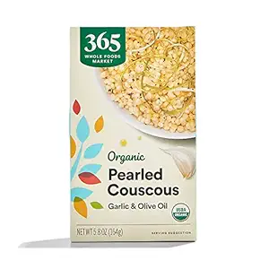 Organic Garlic And Olive Oil Pearled Couscous, 5.8 OZ