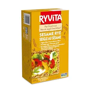 Sesame Rye Crispbread, 125 GR