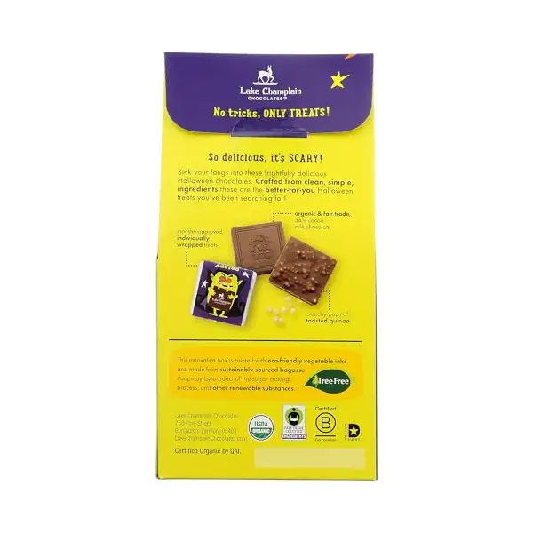 HALLOWEEN SQUARE BOX MILK CHOCOLATE CRISPY 2