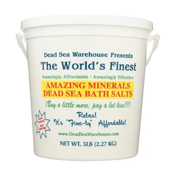 Amazing Minerals Bath Salts, 80 OZ 1