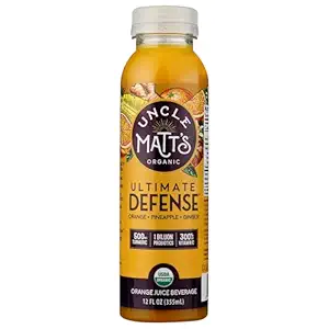 Organic Ultimate Defense Orange Juice Beverage, 12 FZ