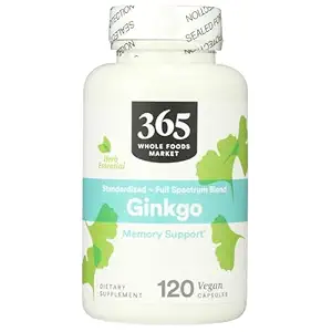 365 by Whole Foods Market, Gingko Leaf California, 120 Count