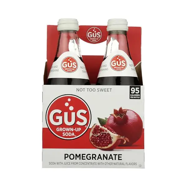 Dry Pomegranate Lightly Sweetened Soda (4 pk) 1