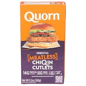 Meatless Homestyle Fried ChiQin Cutlets, 9.2 OZ