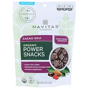 Organic Cacao Goji Superfood Snack, 8 OZ