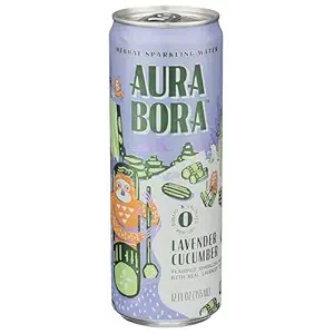 Lavender Cucumber Herbal Sparkling Water, 12 FZ