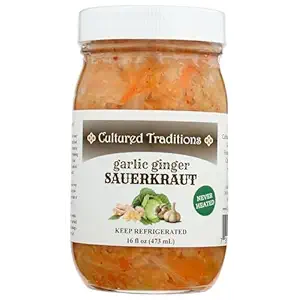 Kraut Spicy Garlic Ginger., 16 FZ