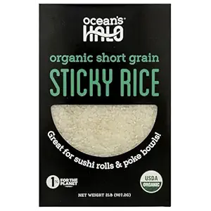 Organic Short Grain Sticky Rice, 32 OZ