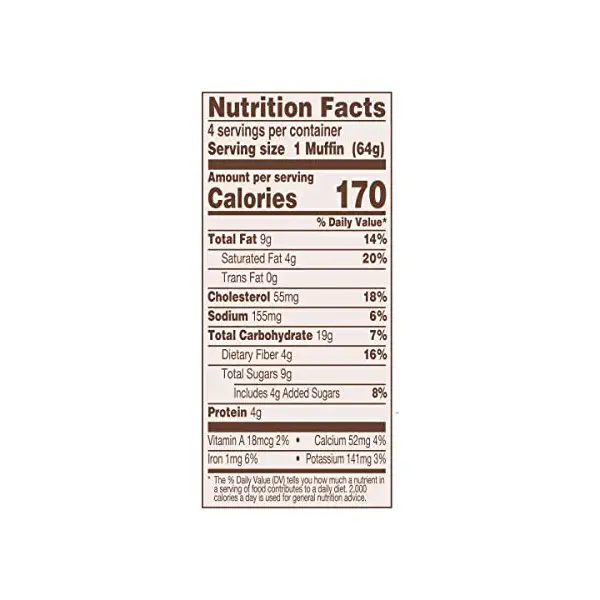 Banana Chocolate Muffins 4CT 3