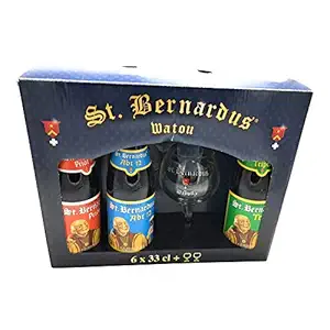 Abbey Ale Gift Set 4pk with Glass, 330 ML