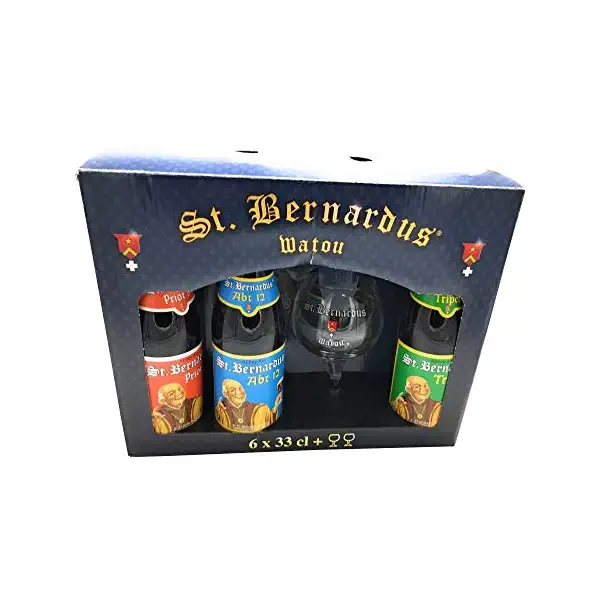 Abbey Ale Gift Set 4pk with Glass 1