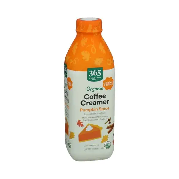 Organic Pumpkin Spice Coffee Creamer, 32 FZ 1