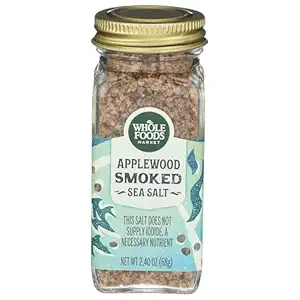 Whole Foods Market, Seasoning, Salt, Applewood Smoked, 2.40 Ounce