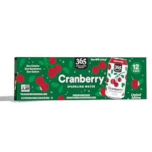 Cranberry Sparkling Water 12pk, 12 FZ
