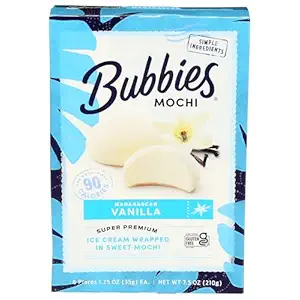 Vanilla Mochi Ice Cream, 7.5 OZ