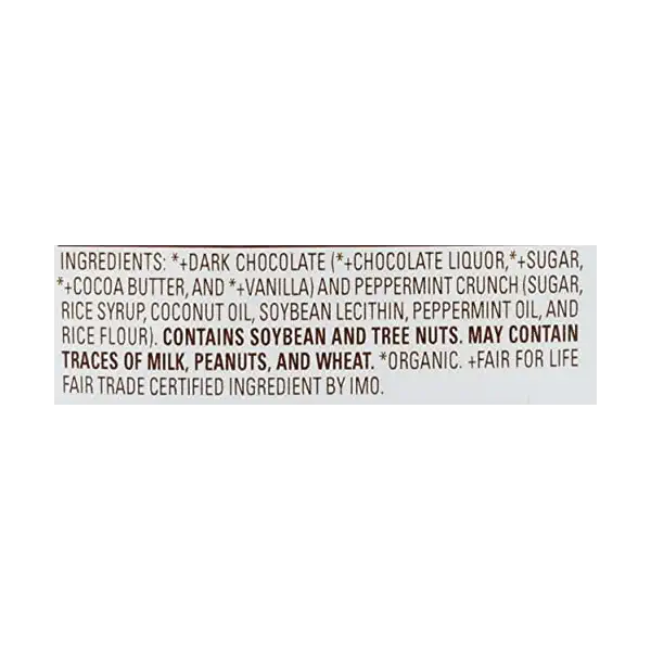Dark & Mint Crunch Chocolate Winter Coins Gift Bag, 10 OZ 4