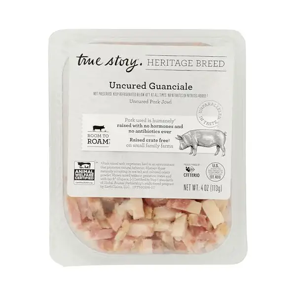 Heritage Breed Guanciale, 4 OZ 1