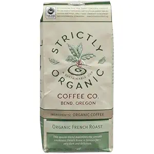 Organic French Roast Whl Bn, 12 OZ