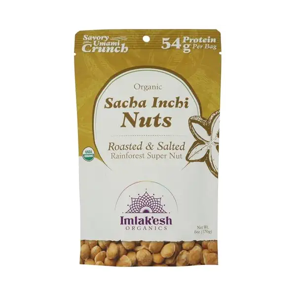 Organic Roasted & Salted Sacha Inchi Nuts 1