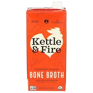 Organic Turmeric Ginger Bone Broth, 32 OZ