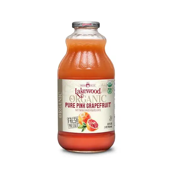 Organic Pink Grapefruit Juice, 32 FZ 1