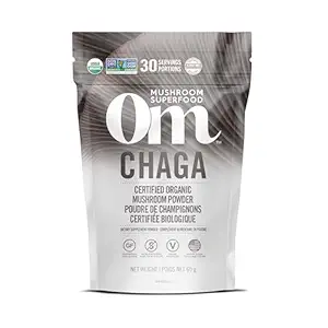 Organic Chaga Mushroom Superfood Powder, 60 GR