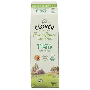 Organic Low Fat Milk, 32 FZ