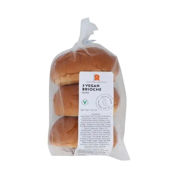 Brioche Buns 3 Count, 6 OZ 1