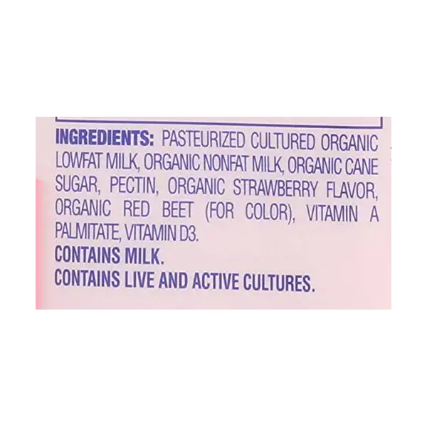 Organic Lowfat Strawberry Kefir, 32 FZ 4