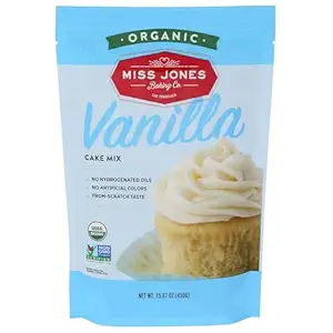 Organic Vanilla Cake Mix, 15.87 OZ